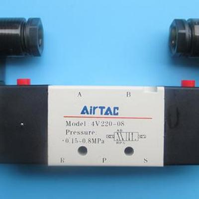 Van Điện Từ Khí Nén Airtac 4V220-08